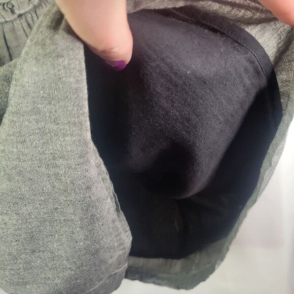 BeBop Gray 100% Cotton Sun Dress - Picture 9 of 16